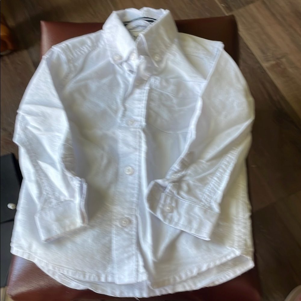 EST. 1989 Place White Button Down Shirt 2T
